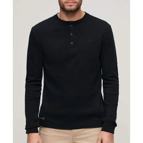 슈퍼드라이 Vle Mid Weight Henley 긴팔 티셔츠 140560757