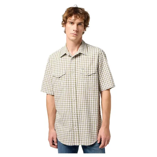 랭글러 112350579 Western 반팔 셔츠 140577464