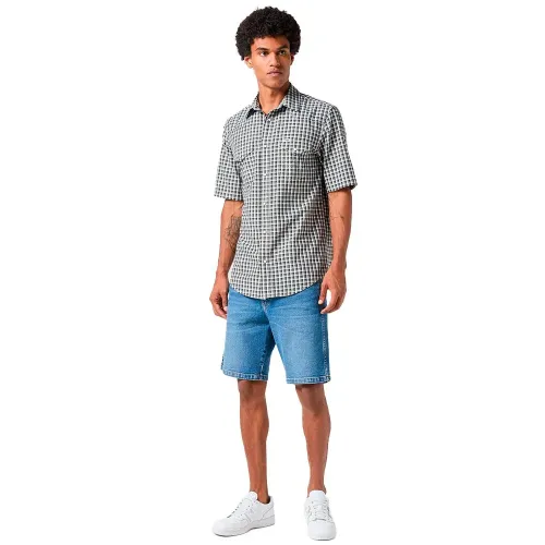 랭글러 112350821 Frontier Relaxed Fit 데님 반바지 140577504