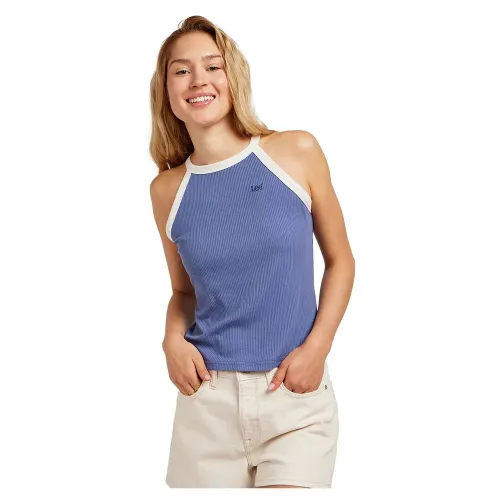 LEE Cropped Halter 나시 티셔츠 140579506