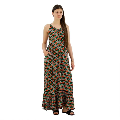 슈퍼드라이 Beach 소매 없는 롱 원피스 140587862