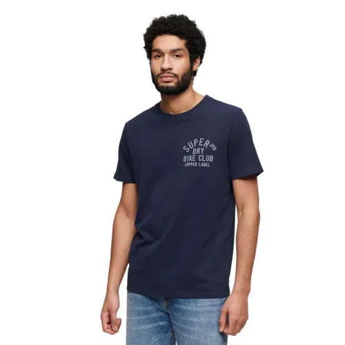 슈퍼드라이 Copper Label Chest Graphic 반팔 티셔츠 140587938