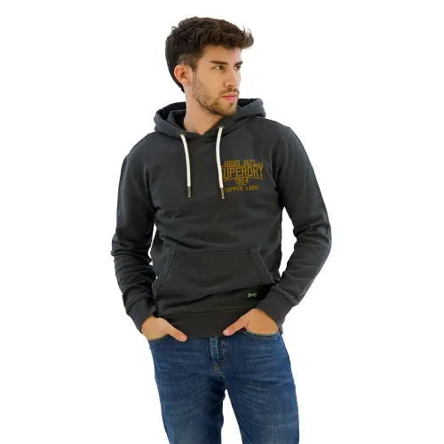 슈퍼드라이 Copper Label Chest 후드티 140587940