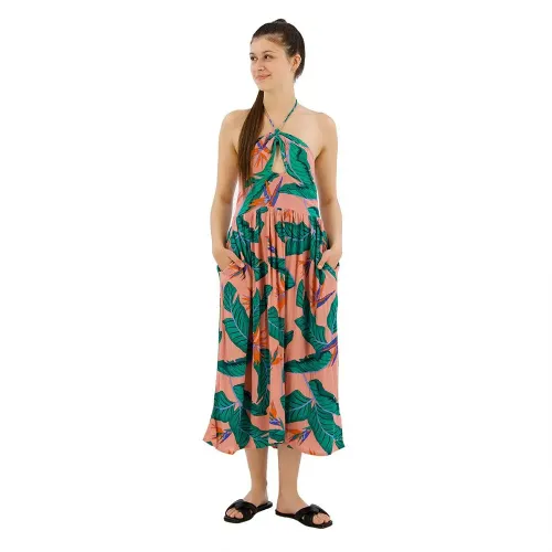 슈퍼드라이 Cut Out 나시 미디 원피스 140587983