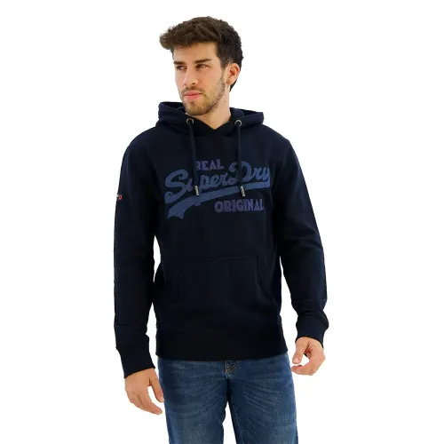 슈퍼드라이 Embroidered Vl 후드티 140588033