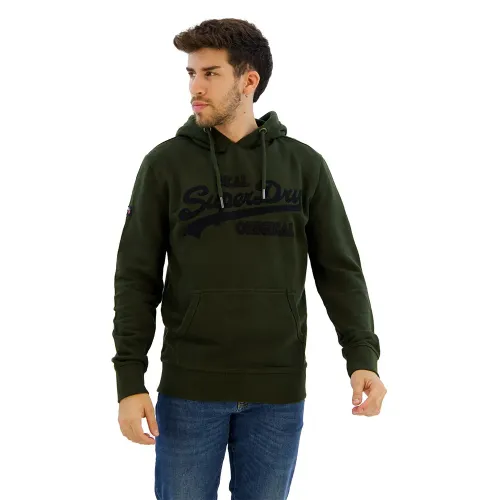 슈퍼드라이 Embroidered Vl 후드티 140588034