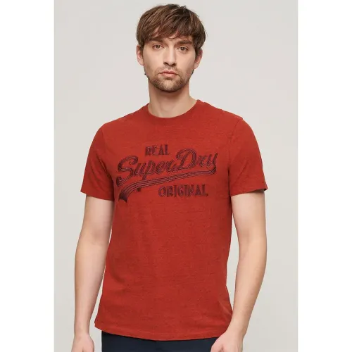 슈퍼드라이 Embroidered Vl 반팔 티셔츠 140588037