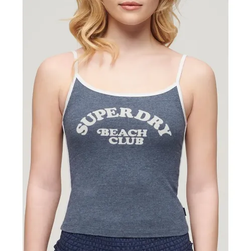 슈퍼드라이 에센셜 Branded 나시 티셔츠 140588046