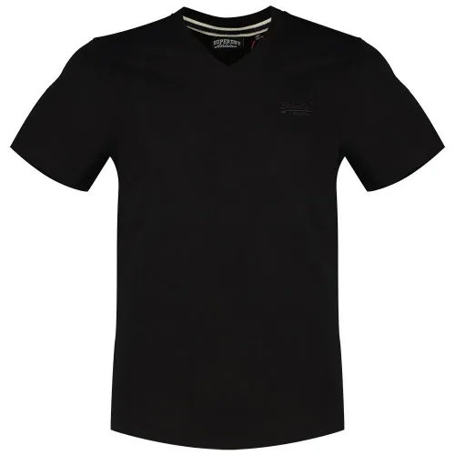 슈퍼드라이 Essential 로고 Embroidered 반팔 티셔츠 140588075