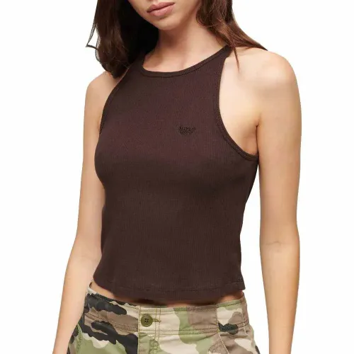 슈퍼드라이 에센셜 Logo Racer 나시 티셔츠 140588112