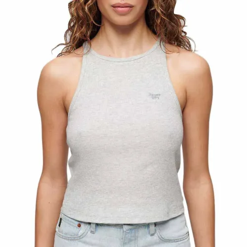 슈퍼드라이 에센셜 Logo Racer 나시 티셔츠 140588114