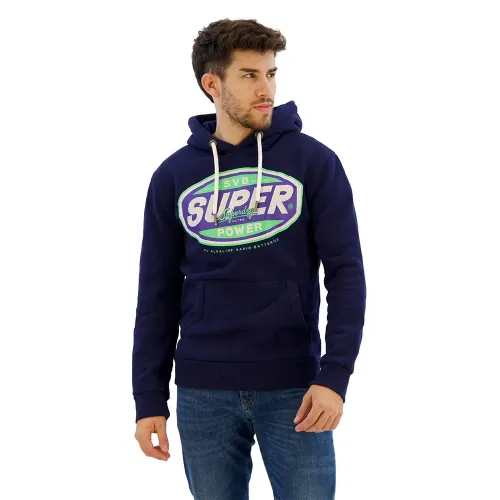 슈퍼드라이 Gasoline Workwear Graphic 후드티 140588217
