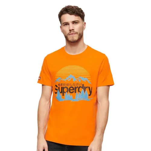 슈퍼드라이 Great Outdoors Nr Graphic 반팔 티셔츠 140588245