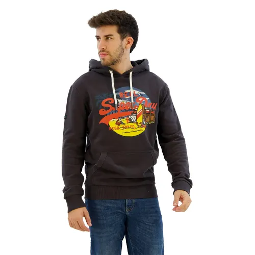 슈퍼드라이 La Vl Graphic Ub 후드티 140588286