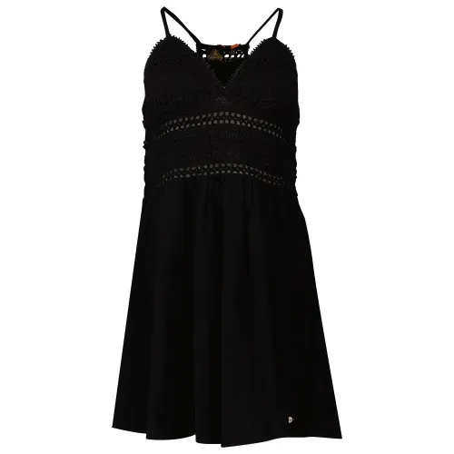 슈퍼드라이 Lace 긴팔 짧은 원피스 140588296