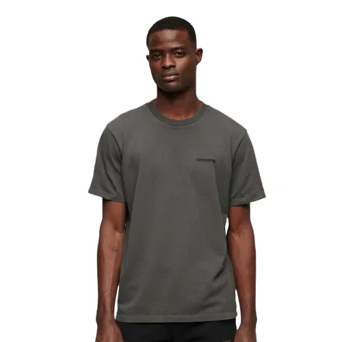 슈퍼드라이 Overdyed 로고 Loose 반팔 티셔츠 140588430