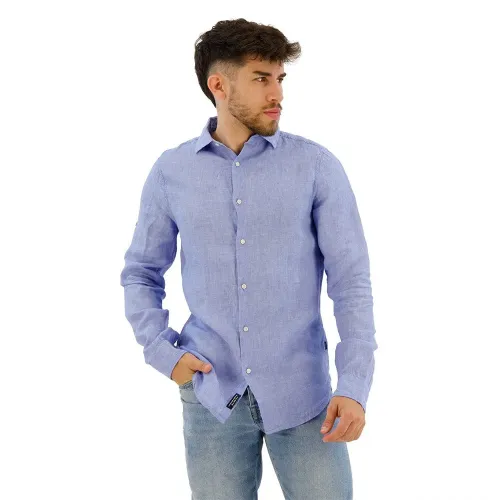 슈퍼드라이 Studios Casual Linen 긴팔 셔츠 140588709