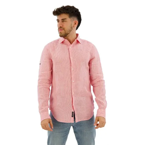 슈퍼드라이 Studios Casual Linen 긴팔 셔츠 140588710