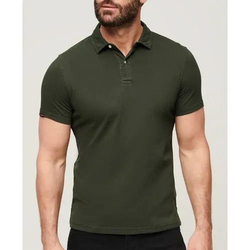 슈퍼드라이 Studios Jersey 긴팔 폴로셔츠 140588723