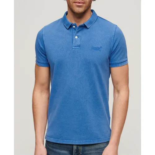 슈퍼드라이 Vint Destroy 반팔 폴로 셔츠 140588875