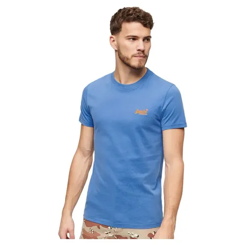 슈퍼드라이 빈티지 로고 Embroidered 반팔 티셔츠 140588919