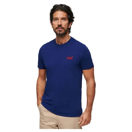 슈퍼드라이 빈티지 로고 Embroidered 반팔 티셔츠 140588924