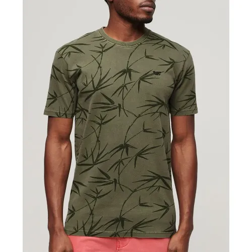 슈퍼드라이 빈티지 Overdye Printed 반팔 티셔츠 140588946