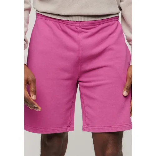 슈퍼드라이 빈티지 Washed 운동복 반바지 140588999