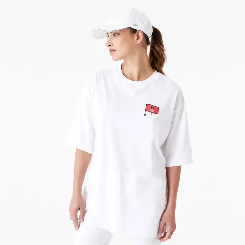 뉴에라 MLB Burger Grphc Boston Red Sox 티셔츠 140590726