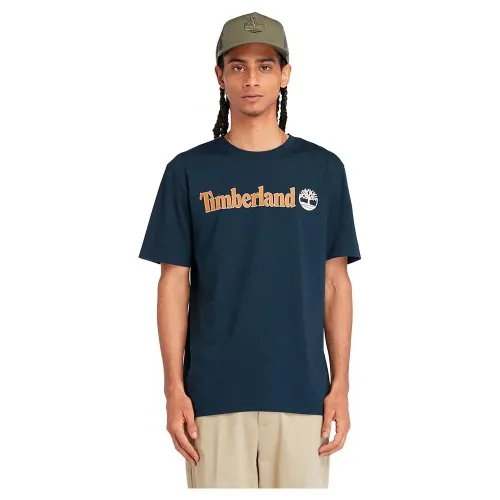 팀버랜드 Kennebec River Linear 로고 반팔 티셔츠 140594294