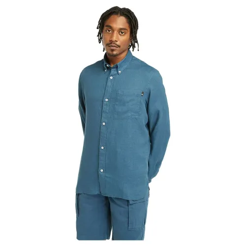 팀버랜드 Mill Brook Linen Chest Pocket 긴팔 셔츠 140594408