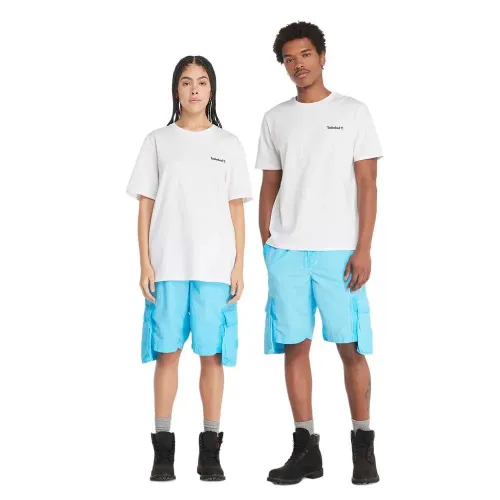 팀버랜드 Small Linear 로고 Print 반팔 티셔츠 140594652