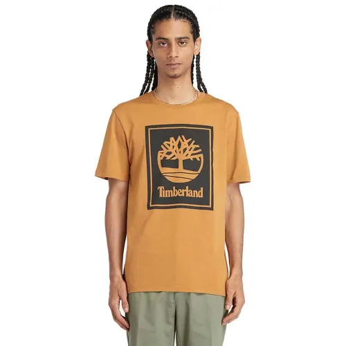 팀버랜드 Stack 로고 반팔 티셔츠 140594707