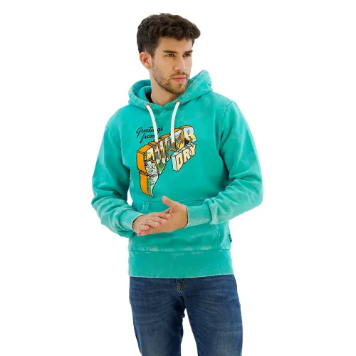 슈퍼드라이 Neon Travel Graphic Loose 후드티 140603955