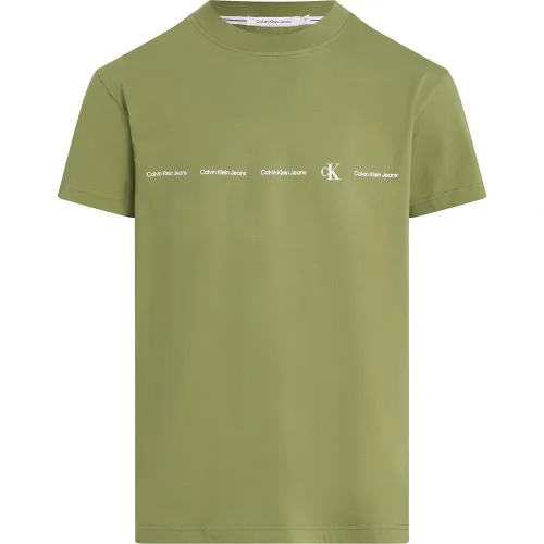 캘빈클라인 Logo Repeat 반팔 티셔츠 140615286