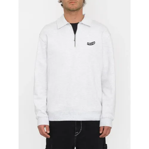 볼컴 Nevermine Terry 하프 지퍼 스웨터 140633997