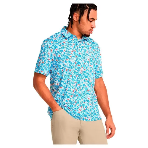 언더아머 GOLF Playoff 3.0 Printed 반팔 폴로 셔츠 140707921