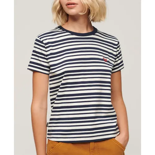 슈퍼드라이 에센셜 Logo 반팔 티셔츠 140775271