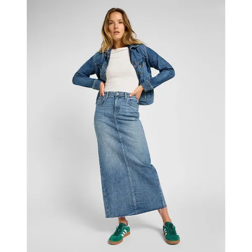 LEE Back Slit 롱스커트 140872160