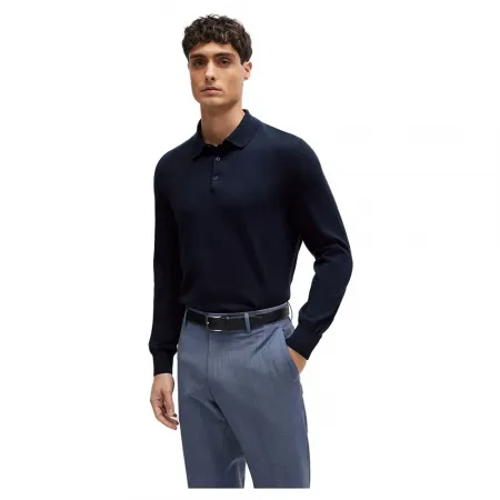 보스 Gemello 긴 소매 폴로 140888874