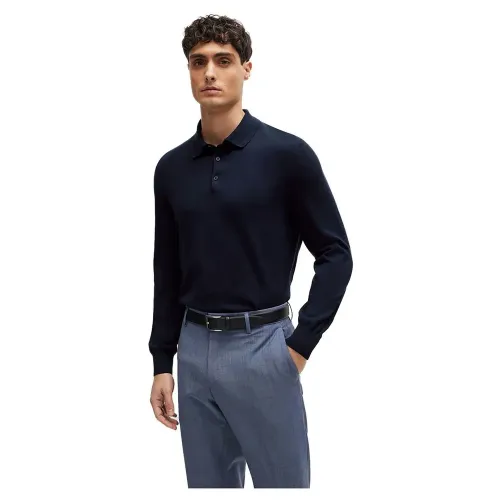 보스 Gemello 긴 소매 폴로 140888874