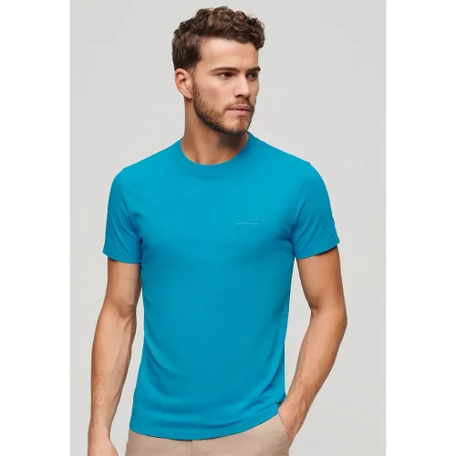 슈퍼드라이 Essential 로고 Emb Neon 반팔 티셔츠 140900854