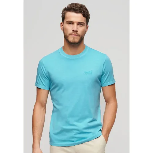 슈퍼드라이 Essential 로고 Emb Neon 반팔 티셔츠 140900861