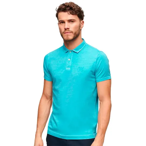 슈퍼드라이 Essential 로고 Neon 반팔 폴로 셔츠 140900870