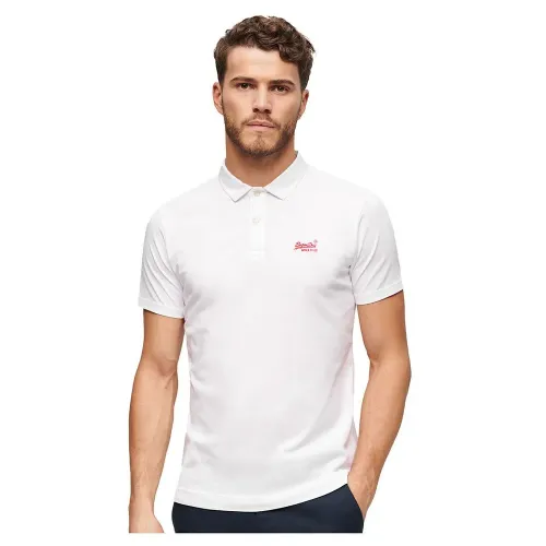 슈퍼드라이 Essential 로고 Neon 반팔 폴로 셔츠 140900871