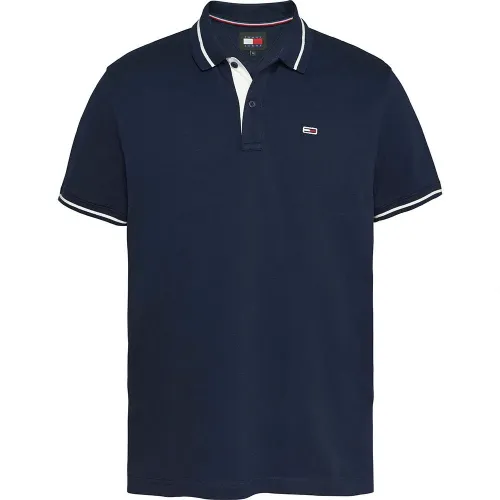 타미힐피거 Tipped Stretch 반팔 폴로 셔츠 140910180