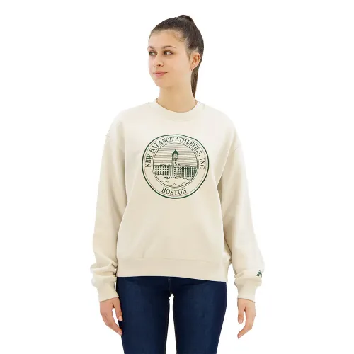 뉴발란스 Athletics French Terry 오버핏 Crest 스웨터 141042750