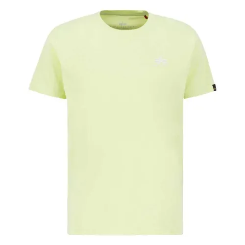 알파 인더스트리 Basic Small Logo 반팔 티셔츠 141045058