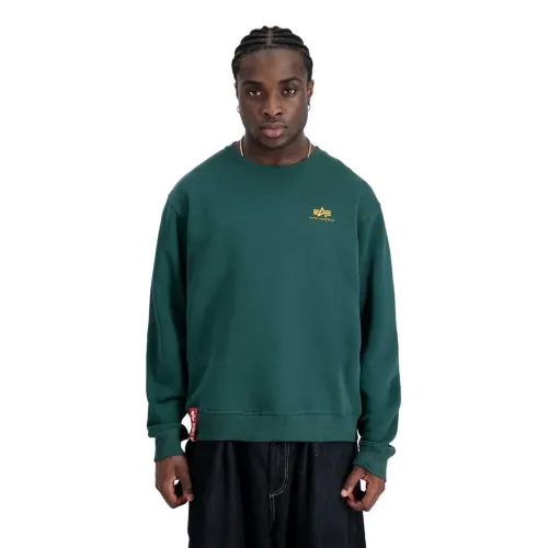 알파 인더스트리 Basic Small Logo 스웨터 141045065