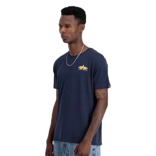 알파 인더스트리 Puff Print Logo Bp T 반팔 티셔츠 141045340